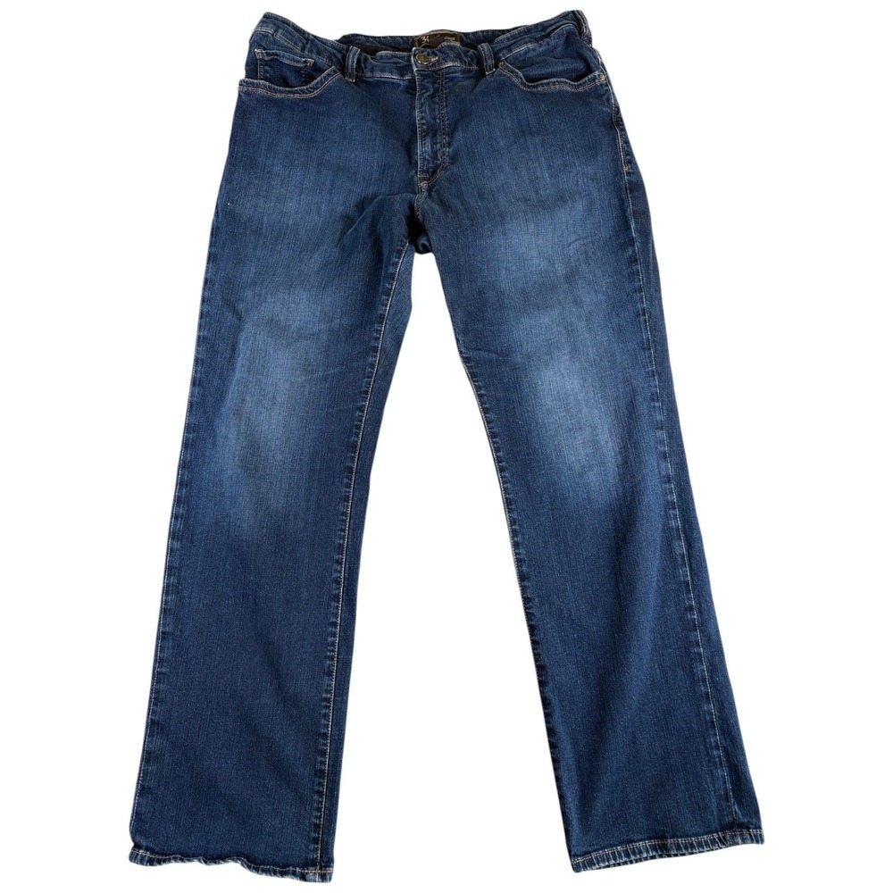34 Heritage Charisma Jeans Mens 40x32 Dark Washed Straight Premium Heritage